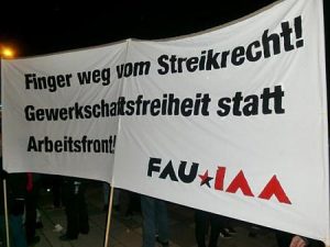Finger weg vom Streikrecht!