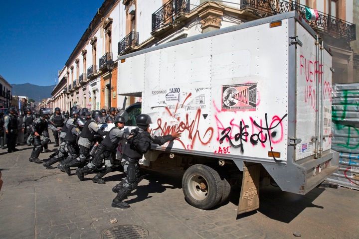 Die Wiedereinnahme Oaxacas war Schwerstarbeit für die Büttel des mexikanischen Staates
