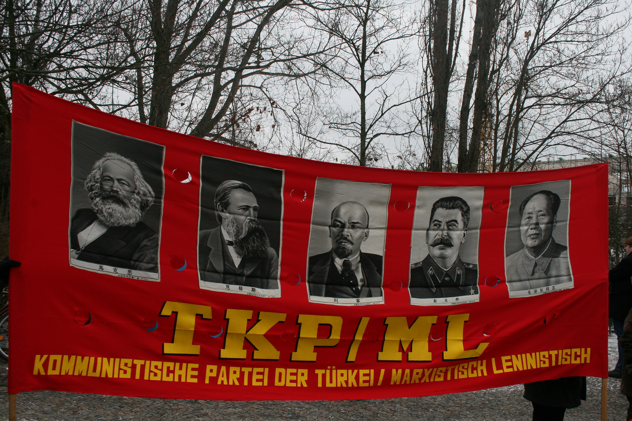 Der Stalin des Anstoßes. Bild: dielinkebw