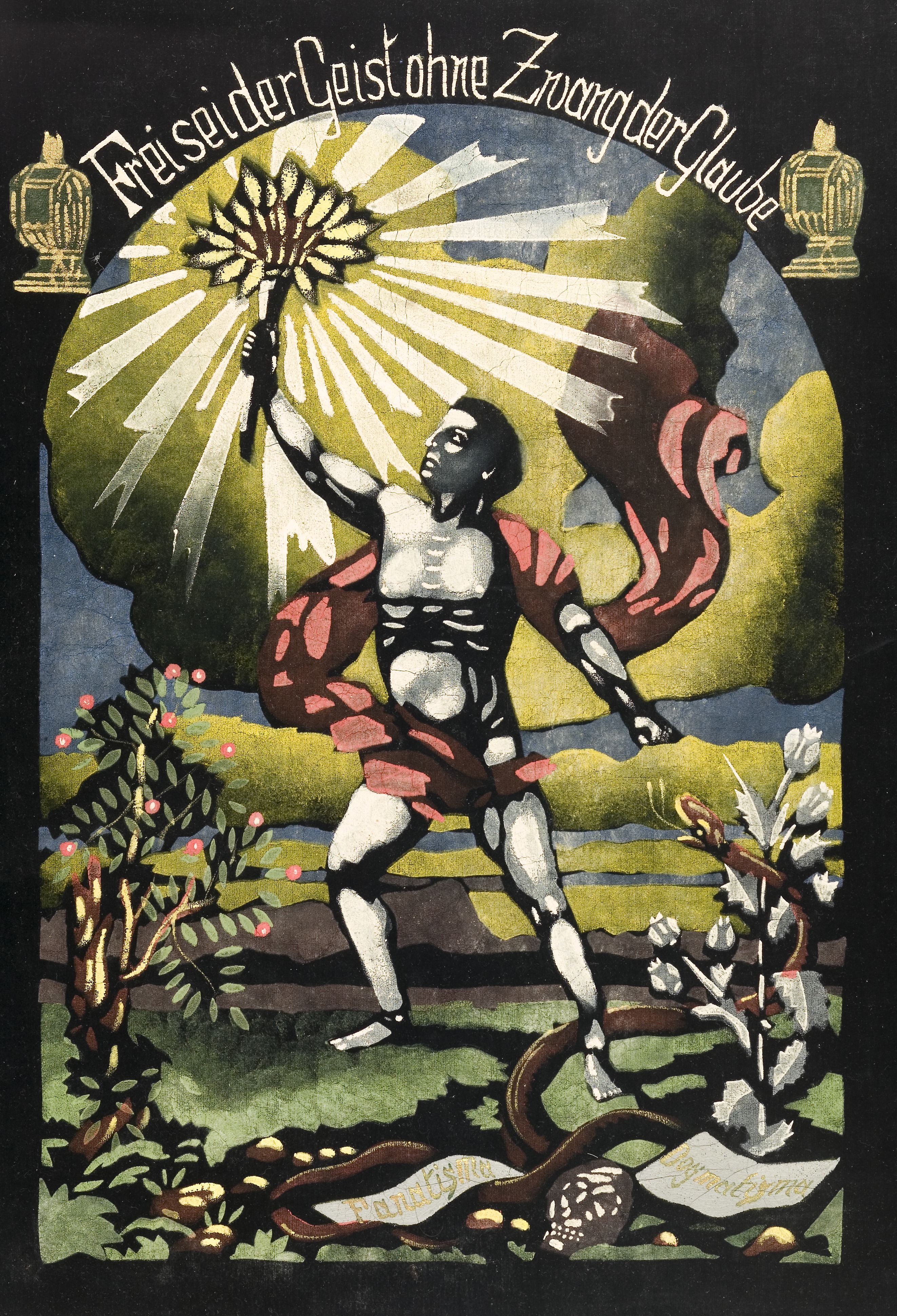 Gemälde der Freireligiösen Gemeinden, ca. 1890er Jahre (Johannes-Ronge-Haus, Ludwigshafen)