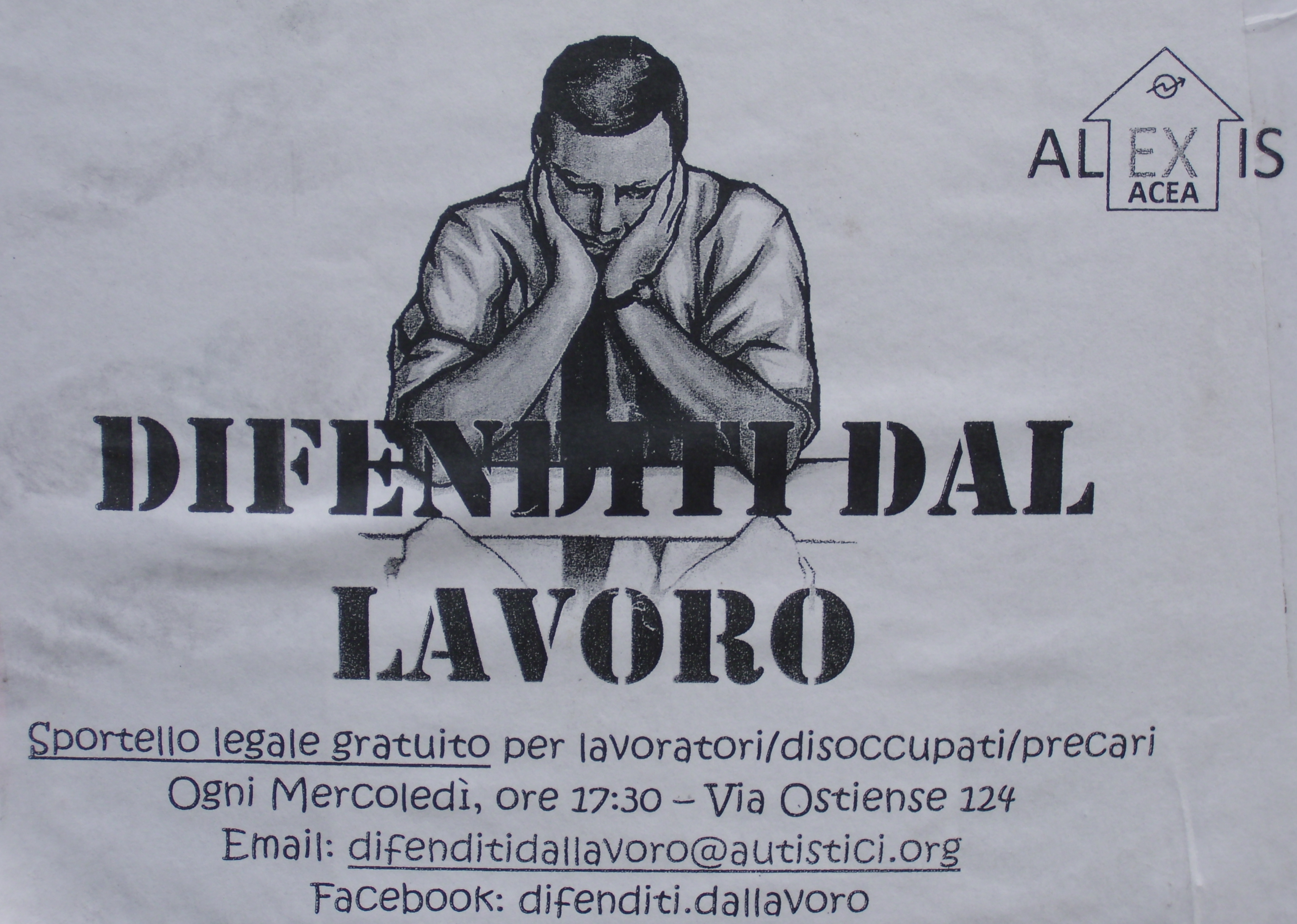 Selbstorganisierte Arbteits- und Arbeitslosenberatung im römischen Stadtteil Garbatella