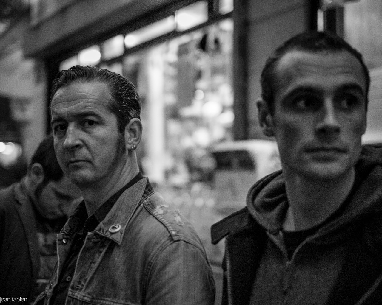 Fred Alpi (vorne), links hinten Chris Gianorsi und rechts Tom Decaestecker. (Foto: Jean Fabien)