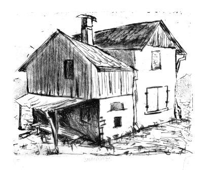 Holzschnitt und Radierung von Ralf Hentrich zu erwerben im Online-Hüttenladen 