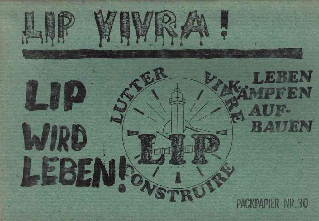 Veröffentlichung des Packpapierverlag Osnabrück zu LIP