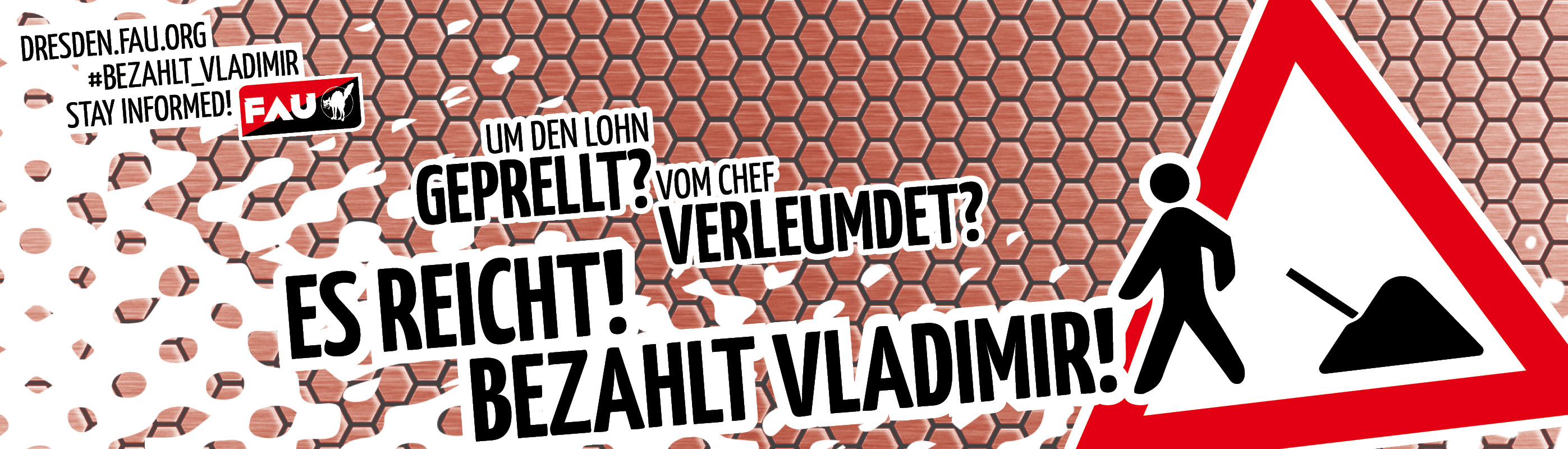Systematische Ausbeutung auf dem Bau: Mit ihrer Kampagne kämpft die FAU Dresden nicht nur für den Einzelfall.