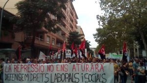 Katalonien: „Wir haben gegen die Repressionen gestreikt und das mit Erfolg!“