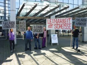 Proteste der Leihsklaven