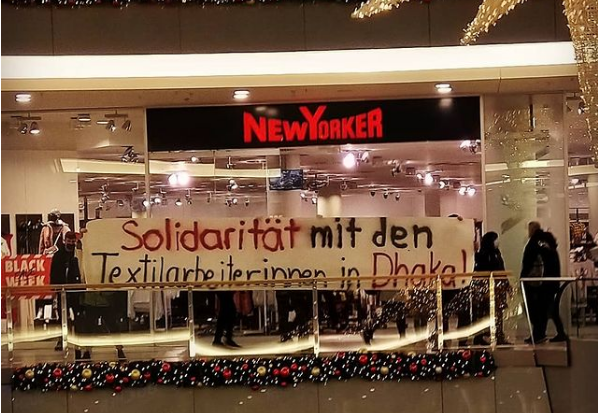 Soli-Aktion in Rostock