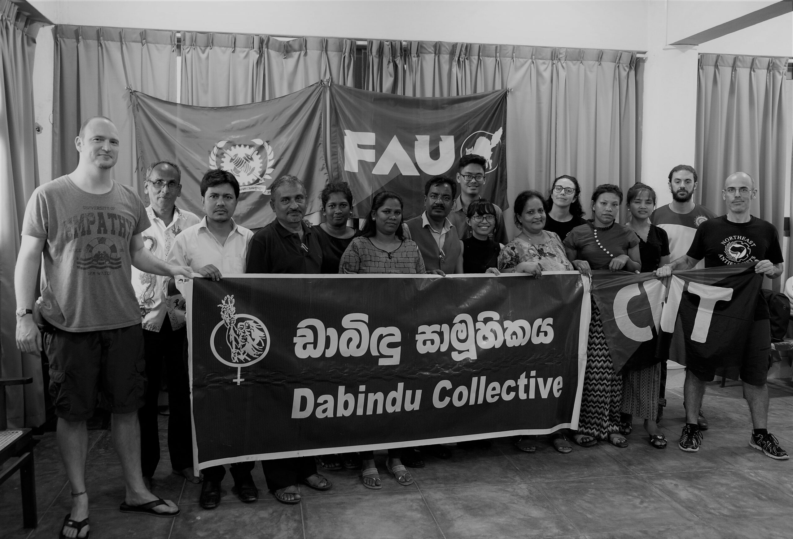 Konferenz von zu meist südostasiatischen Basisgewerkschaften