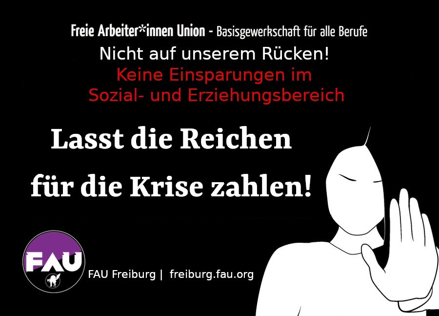 Keine Einsparungen im Sozial- und Erziehungsbereich