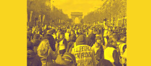 Revolution trägt Gelbweste